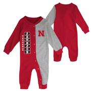 Nebraska Gen2 Infant Half Time Long Sleeve Snap Coverall